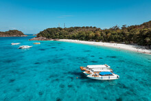 Koh Miang Or Island Number 4 Hosts The National Park Headquarters For The Similan Islands, And Is A Perfect Place To Moor Up On The Super-soft Sands In Phang-Nga Province, Thailand.