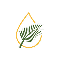 Wall Mural - Palm oil logo