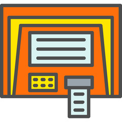 Sticker - Atm Machine Icon