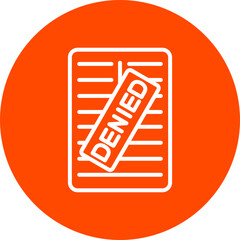 Sticker - Denied Icon