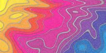 Colorful Fluid Art, Glitter Colorful Metallic Swirls