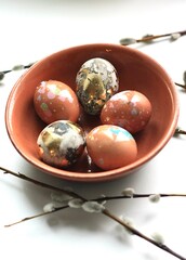 Canvas Print -  easter eggs