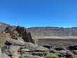 View on the caldera las canadas in Teide national parc on Tenerife