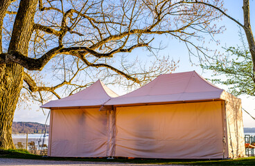 Sticker - modern entertainment tent