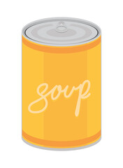 Poster - canned food soup