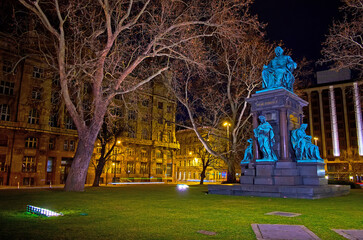 Sticker - Deak Ferenc monument in Budapest, Hungary