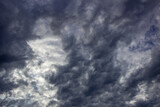 Fototapeta Niebo - storm clouds timelapse