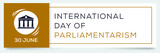 Fototapeta  - International Day of Parliamentarism , held on 30 June.