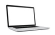 © tuiafalken - Laptop with blank screen isolated on white background, 3d rendering