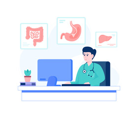 Wall Mural - gastroenterologist