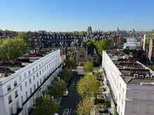 Panoramic View Of Knightsbridge, London