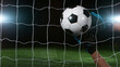 © Lukas Gojda - Goalkeeper catches soccer ball, close up, freeze motion.