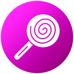 Poster - Vector Design Lollipop Icon Style