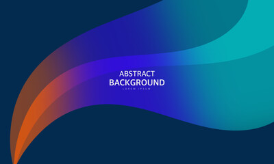Wall Mural - abstract background with wave