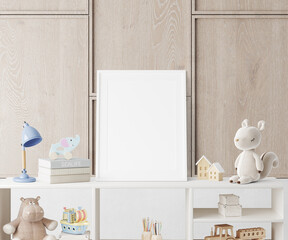 Wall Mural - Kids Frame Mockup - Nursery Frame