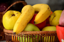 A Basket Of Mixed Fruits