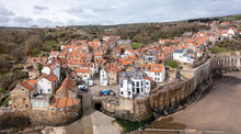 Robin Hoods Bay Elevated View
