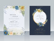 © Theresia - Beautiful floral wedding invitation card