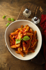 Wall Mural - Pasta with homemade tomato sauce