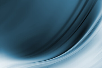 Wall Mural - Abstract blue background, beautiful lines and blur