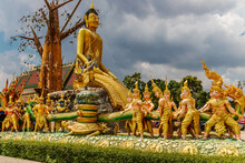 Stunning Temple In Nakhon Nayok, Thailand