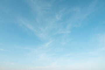 summer blue sky cloud gradient light white background. beauty clear cloudy in sunshine calm bright w