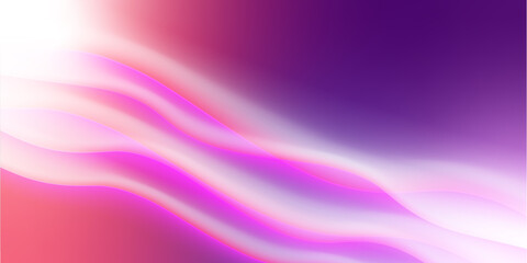 Wall Mural - vector illustration of a colorful paper cut banner. bright colors and soft waves. background with ef