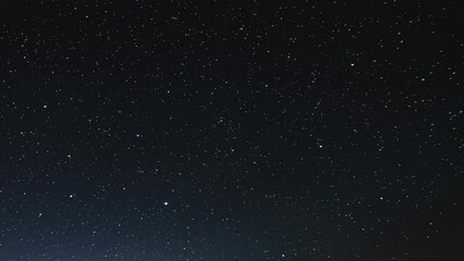 Wall Mural - stars background of dark starry night sky astronomy time lapse