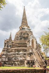 Sticker - Wat Phra Si Sanphet in  Ayutthaya Thailand