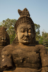 Closeup of a beautiful old temple