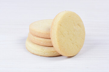 Canvas Print - Mix of traditional round butter cookies