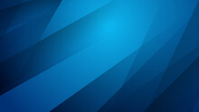 Abstract Blue Vector Background, For Design Brochure, Website, Flyer. Geometric Blue Wallpaper For Certificate, Presentation, Landing Page