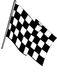 checkered racing flag