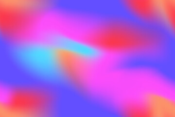 Abstract liquid gradient tileable background. Modern holographic gradient seamless texture. Stylish blur surface with color mix
