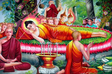 Wall Mural - Buddhism. Religion  and faith.