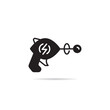 © bigpa - space gun and blaster icon vector illustration