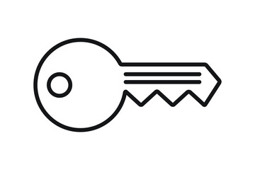 Key Icon, Key Vector, House Keys, House Key Vector, Metal Key, Office Keys, Key Branding, Key Outline, Vector Illustration Background