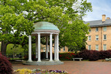 Fototapeta  - Old Well on the University of North Carolina at Chapel Hill campus at the southern end of McCorkle Place, Durham NC. 