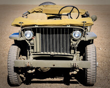 Vintage Military Jeep