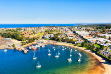 Canvas Print - D Ulladulla half harbour