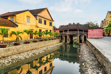 Awesome View Of The Japanese Covered Bridge, Hoi An, Vietnam