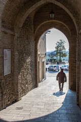 Wall Mural - Paglieta, in Abruzzo: il centro storico