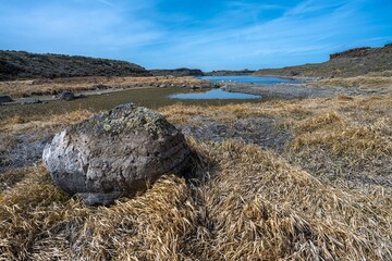 Wall Mural - Quail Lake in the Columbia National Wildlife Refuge, WA