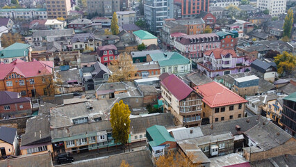 Wall Mural - Makhachkala, in the city center you can move on the roofs