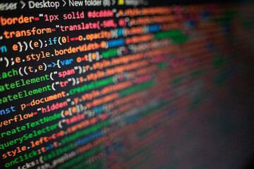 code background