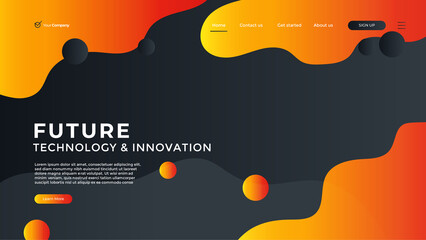 Wall Mural - creative design web page templates of graphic design, website design and development, social media, 