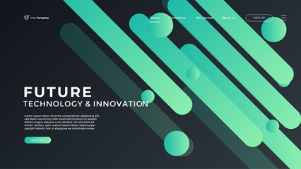 Wall Mural - creative design web page templates of graphic design, website design and development, social media, 