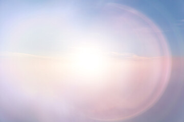 Wall Mural - sunrise sky watercolor gradient colors, beautiful abstract nature wallpaper