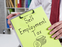 Self Employment Tax Is Shown Using The Text
