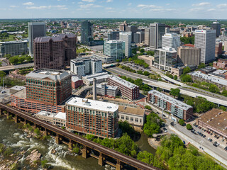 Wall Mural - Skyline Downtown Richmond Virginia